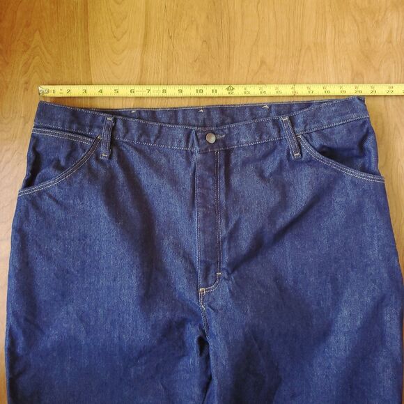 Bulwark FR Jeans Mens 42 x 32 (Waist 40") Blue Denim Cotton Cat 2 2112 PEJ2DD1 - Picture 12 of 16